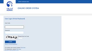 
                            3. ADNOC Distribution Customer Order Online