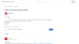 
                            9. Adobe acrobat pro dc login problem | Adobe Community