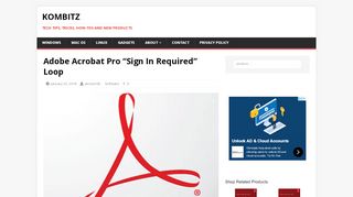 
                            9. Adobe Acrobat Pro 