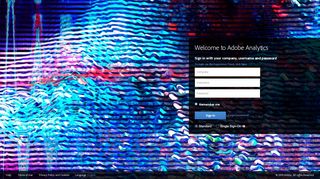 
                            8. Adobe Analytics Login - Omniture