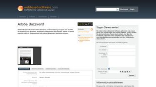 
                            2. Adobe Buzzword - webbased-software.com