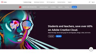 
                            2. Adobe Creative Cloud for students and teachers | Adobe ...