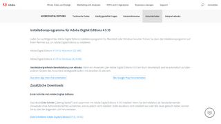 
                            3. Adobe Digital Editions | Herunterladen