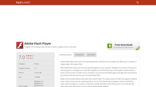 
                            6. Adobe Flash Player - Free Download