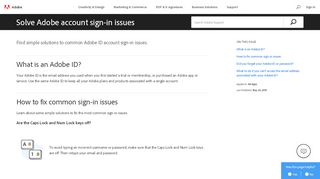 
                            6. Adobe ID account sign-in troubleshooting