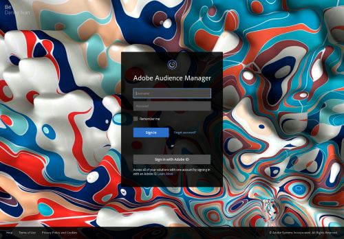 
                            4. Adobe Maketing Cloud dashboard - Adobe AudienceManager ...