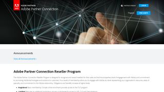 
                            7. Adobe Partner Connection Portal