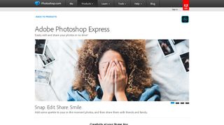 
                            9. Adobe Photoshop Express | Photoshop.com