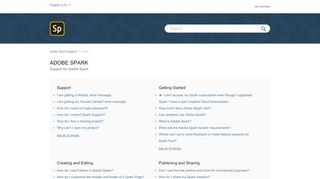 
                            5. Adobe Spark – Adobe Spark Knowledge Base