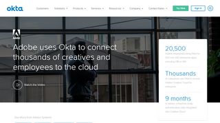 
                            4. Adobe Systems | Okta