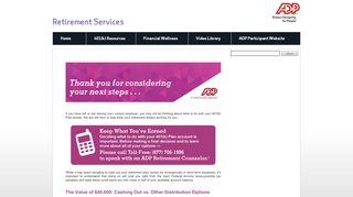 
                            6. ADP Document Portal - Cashing-out Your 401(k)?