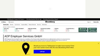 
                            5. ADP Employer Services GmbH - Company Profile and News ...
