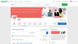 
                            9. ADP Hr Jobs in Kirby, TX | Glassdoor