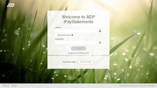 
                            3. ADP iPayStatements | Login