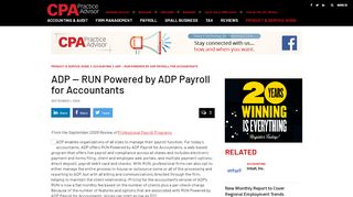 
                            9. ADP — RUN Powered by ADP Payroll for Accountants