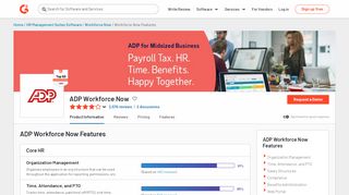 
                            7. ADP Workforce Now Features | G2