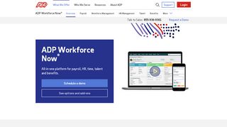 
                            4. ADP Workforce Now - Payroll Services, Time & Labor, HR, & Benefits ...