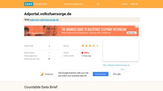 
                            9. Adportal.volksfuersorge.de: Leider steht der Web-Auftritt ...