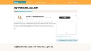 
                            9. Adptotalsource Voya (Adptotalsource.voya.com) - Account Login