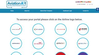 
                            2. ADR Airline complaints -Dashboard Access - AviationADR