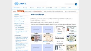 
                            6. ADR Certificates - Transport - UNECE