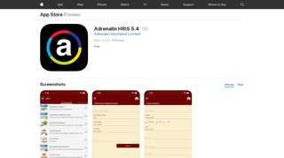 
                            9. ‎Adrenalin HRIS 5.4 on the App Store - apps.apple.com