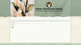 
                            7. Adrian Dominicans Community Site > NewLogin