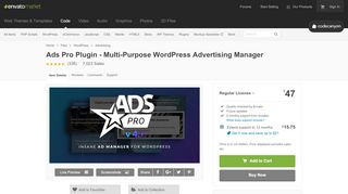 
                            9. Ads Pro Plugin - Multi-Purpose WordPress Advertising ...