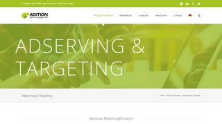 
                            2. Adserving & Targeting | ADITION technologies AG