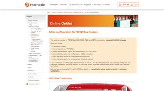 
                            7. ADSL configuration for FRITZ!Box Routers - Internode