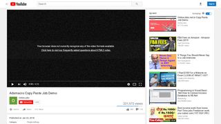 
                            3. Adsmacro Copy Paste Job Demo - YouTube