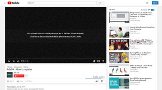 
                            7. AdsOK - How to register - YouTube