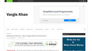 
                            4. AdsOptimal Review - Best Google AdSense Alternative ...