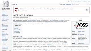 
                            5. ADSS (ADS Securities) - Wikipedia