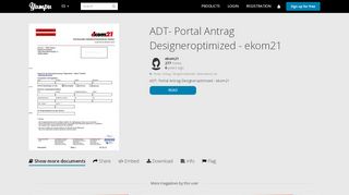 
                            4. ADT- Portal Antrag Designeroptimized - ekom21 - Yumpu