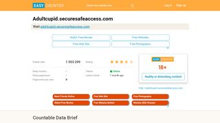
                            3. Adultcupid.securesafeaccess.com: Online Dating