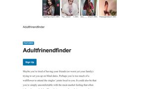 
                            3. Adultfrinendfinder