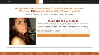 
                            8. AdultHookup.com | The Top Adult Dating Site Online