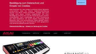 
                            1. Advance 49 | Keyboard Controller | akaipro.de