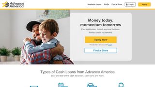 
                            4. Advance America: Easy and fast online cash advances, cash ...