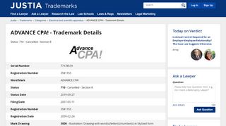 
                            4. ADVANCE CPA! Trademark of RSM MCGLADREY, INC. - Registration ...