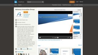 
                            5. Advance Innovation Group | SlideShare