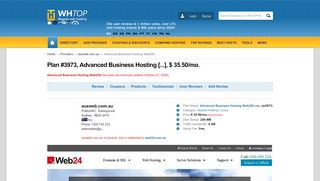 
                            8. Advanced Business Hosting Web250 > ausweb.com.au, #3973