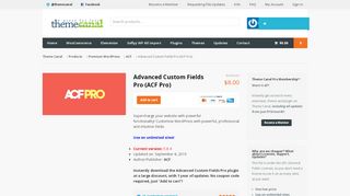 
                            9. Advanced Custom Fields Pro (ACF Pro) - Theme …