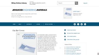 
                            6. Advanced Engineering Materials - Wiley Online Library