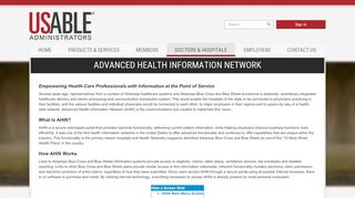 
                            4. Advanced Health Information Network - Providers - USAble ...