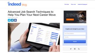 
                            2. Advanced Job Search Techniques to Help You Plan Your Next Career ...