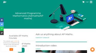 
                            4. Advanced Programme Mathematics (Admaths/AP …