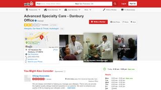 
                            9. Advanced Specialty Care - Danbury Office - Allergists - 107 Newtown ...