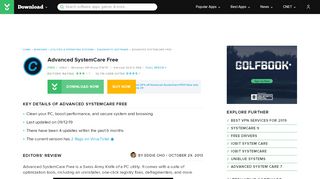 
                            8. Advanced SystemCare Free - Free download and software ...